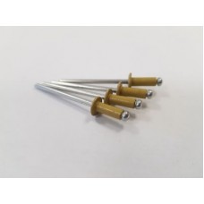 Поп-нит ал/ст,  4.0 x 10 mm RAL 1024, стандартен DIN 7337