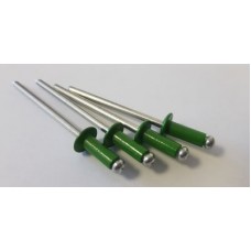 Поп-нит ал/ст,  4.0 x 10 mm RAL 6010, стандартен DIN 7337