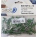 Поп-нит ал/ст, 4.0 x 10 mm RAL 6010, стандартен DIN 7337