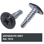 Винт за метал 4.2 х 16 mm, RAL 7016, самопробивен Винт за метал 4.2 х 16 mm, RAL 7016, самопробивен