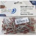 Поп-нит 4.0 x 10 mm, RAL 8004, ал/ст - DIN 7337 Поп-нит 4.0 x 10 mm, RAL 8004, ал/ст - DIN 7337