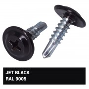 Винт за метал 4.2 х 19 mm, RAL 9005, самопробивен Винт за метал 4.2 х 19 mm, RAL 9005, самопробивен