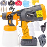 Акумулаторен пистолет за боядисване Powermat PM-PDM-20V-1.5AM Акумулаторен пистолет за боядисване Powermat PM-PDM-20V-1.5AM