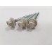 Винт за метал/дърво самопробивен, 4.8 х 35 mm, RAL 9002, с шайба
