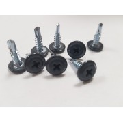 Винт за метал 4.2 х 19 mm, RAL 7016, самопробивен