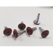 Винт за метал 4.2 х 16 mm, RAL 8014, самопробивен Винт за метал 4.2 х 16 mm, RAL 8014, самопробивен